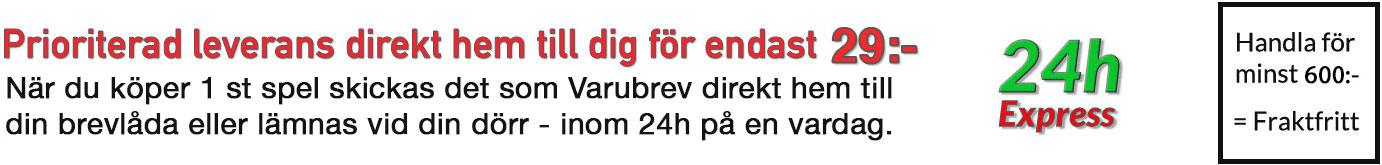 24h Fraktprio 29kr 600kr 211117 spel