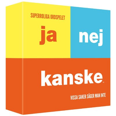 Kortspel - Ja Nej Kanske - Kylskåpspoesi