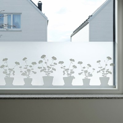 Siluett Frost Fönsterfilm -Insynsskydd