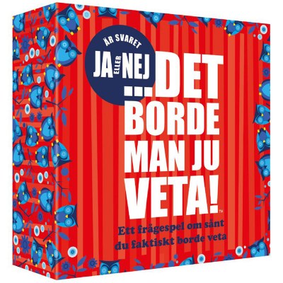 Det borde man ju veta! Ja eller nej - kortspel Kylskåpspoesi