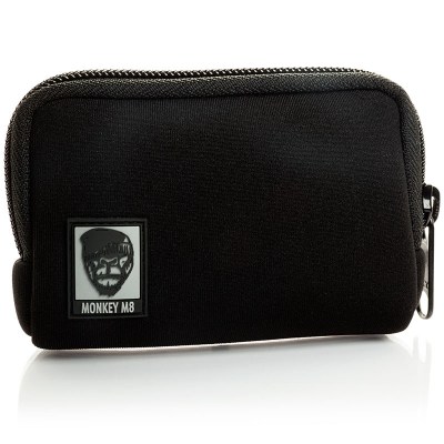 Monkey M8 Grand Wallet Black Svart med plastfickor