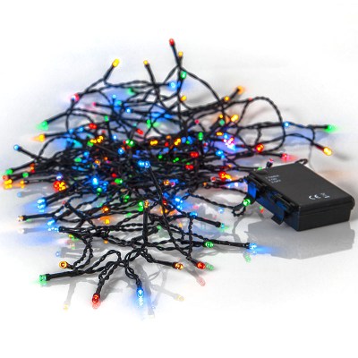 Ljusslinga batteridriven med 160 Multicolour LED-lampor Star Trading