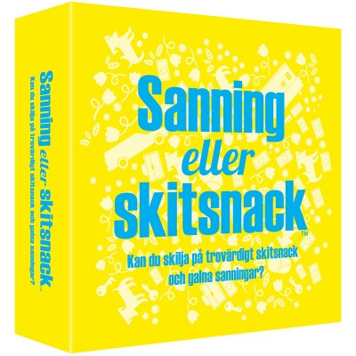 Sanning eller skitsnack - kortspel Kylskåpspoesi