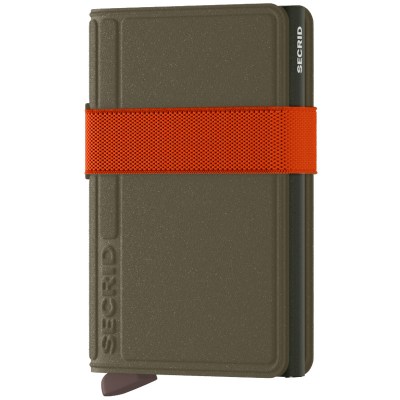 SECRID Bandwallet LIBA Green-Orange - Helping Sheltersuit Foundation