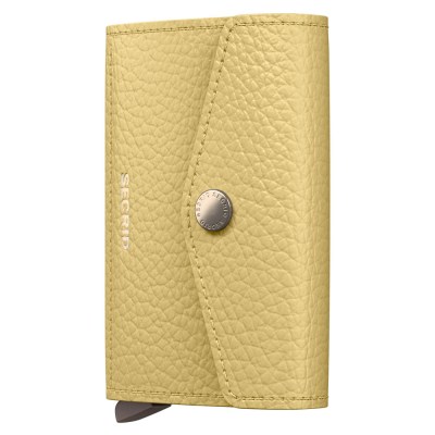 Secrid Envelope Wallet Pebble Yellow Butter