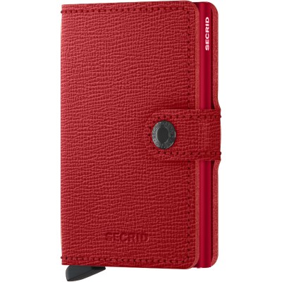 Secrid Miniwallet Crisple Lipstick - Red