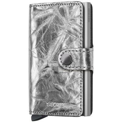 SECRID Miniwallet Crunch Silver