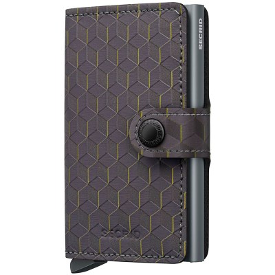 Secrid Miniwallet Optical Grey Yellow