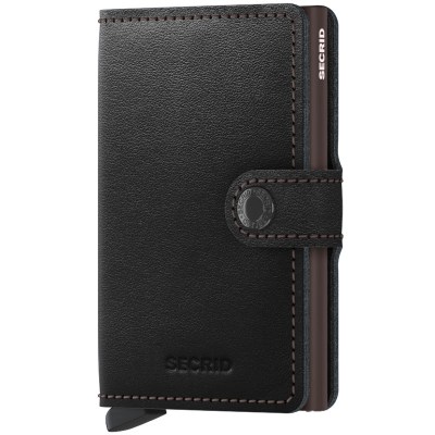 Secrid Miniwallet Original Black and Brown