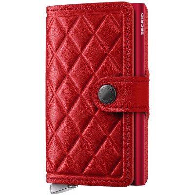 SECRID Premium Miniwallet Emboss Diamond Red