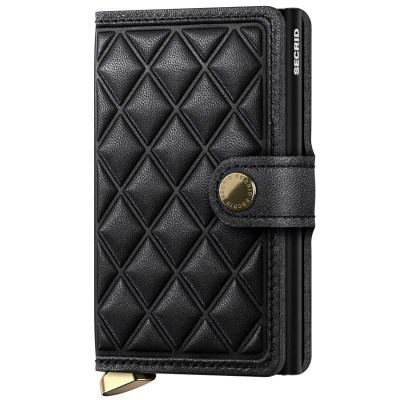 Secrid Miniwallet - Premium Emboss Diamond Black