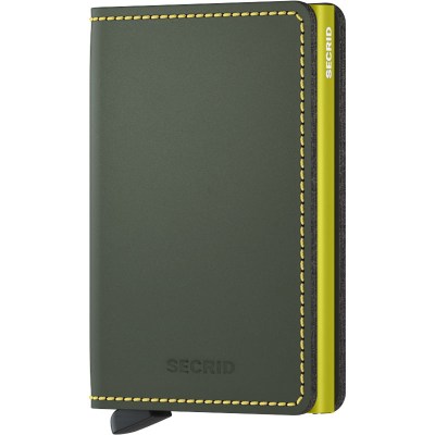 Secrid Slimwallet Matte Green Lime