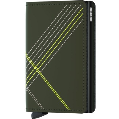 Secrid Slimwallet Stitch Linea Lime