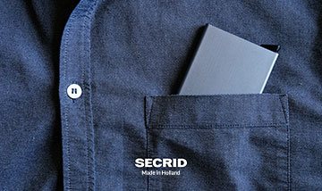 secrid wallet titanium cardprotector welcome box