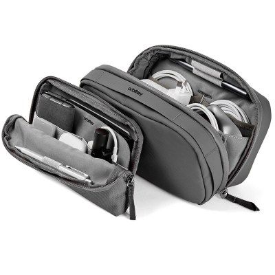 Orbitkey 2-in-1 Tech Pouch Nesessär Graphite