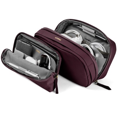 Orbitkey 2-in-1 Tech Pouch Nesessär Plum