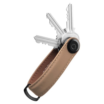 Orbitkey Key Organiser Leather Matte Mocha - Nyckelhållare