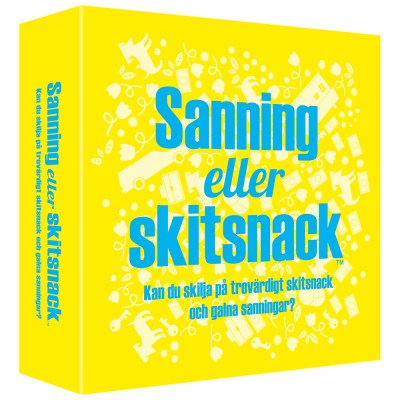 Sanning eller skitsnack kortspel Kylskåpspoesi