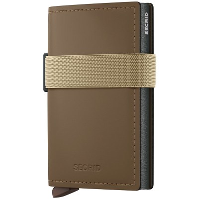 SECRID Bandwallet Matte Leather Earth Beige