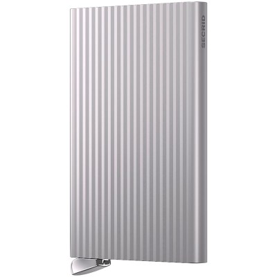 Secrid Cardprotector Premium Fluted Silver plus