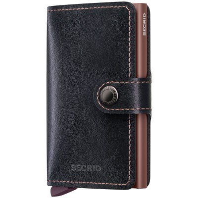 SECRID Miniwallet Mirum Plant Based Black Rose