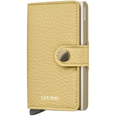 Secrid Miniwallet Pebble Butter Yellow