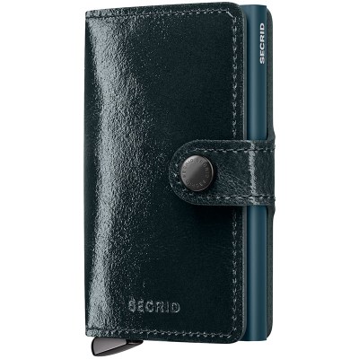 Secrid Miniwallet Premium Naplak Bottle Green plus