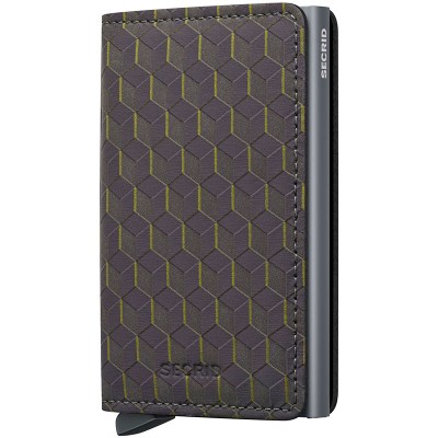 Secrid Slimwallet Optical Grey Yellow